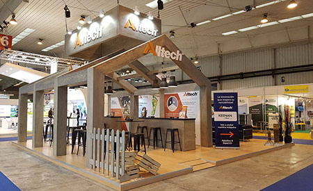 Stands de Madera para Ferias y Congresos.